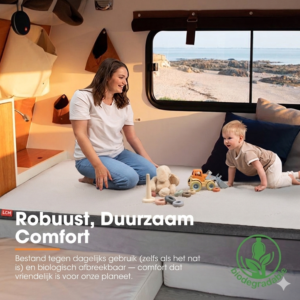 Matras Topper Dune-editie – 198X118X6CM
